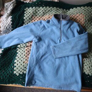 Champs Sports Blue Quarter Zip Fleece